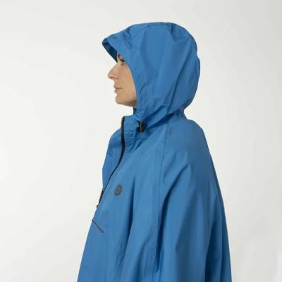 AGU Unisex Rain Poncho Grant fresh blue One Size Produktbild 1